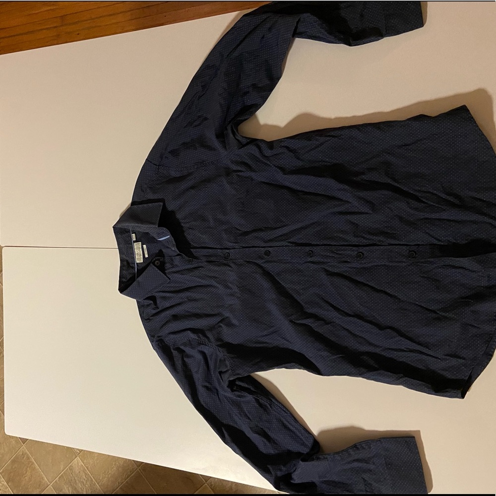 Blue Button Up Shirt